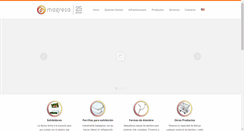 Desktop Screenshot of magresa.com.mx